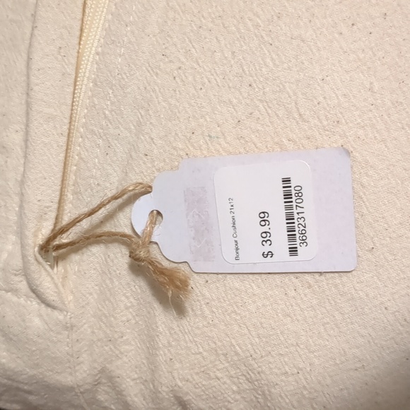 NWT "BONJOUR" Accent Pillow & Sham - Picture 4 of 8